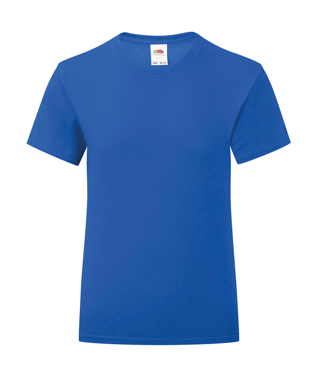 Camiseta Iconic 150 Niña Royal Blue