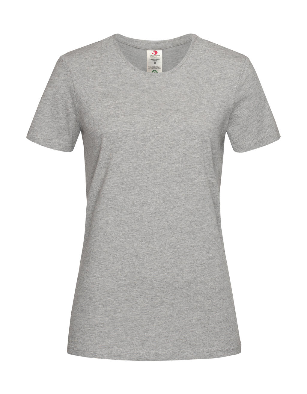 Classic-T Organic Fitted Women Grey Heather