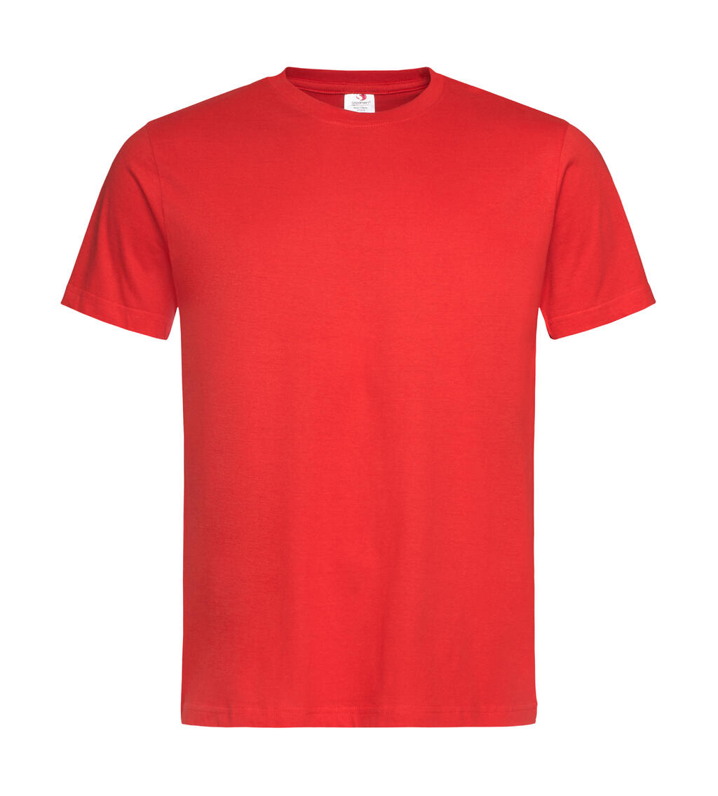 Classic-T Organic Unisex Crew Neck Scarlet Red