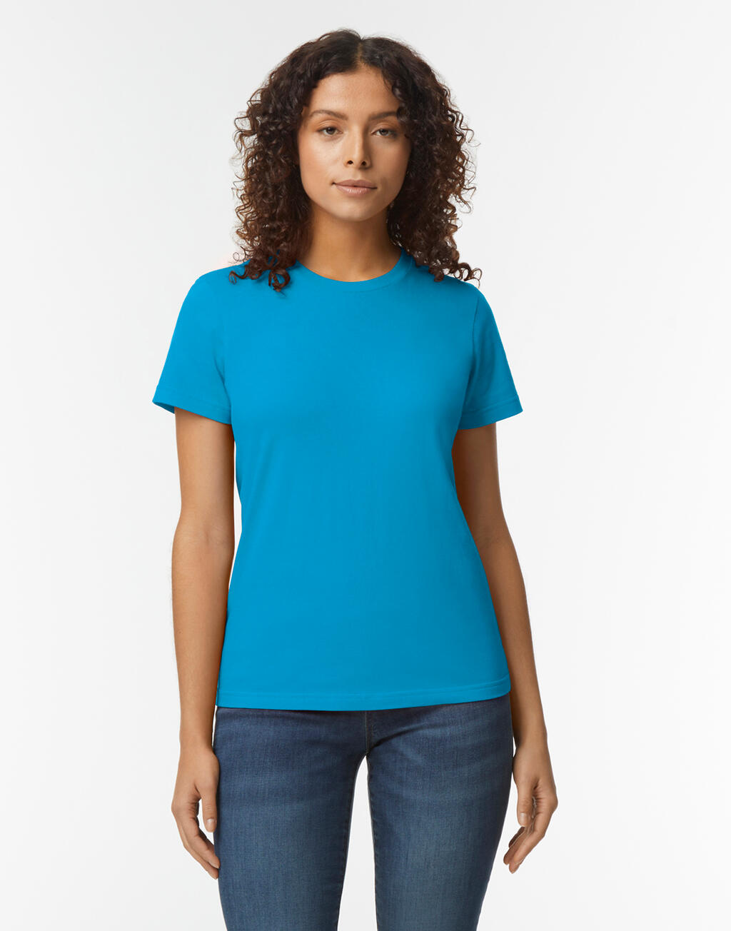  Gildan Camiseta Softstyle peso medio mujer