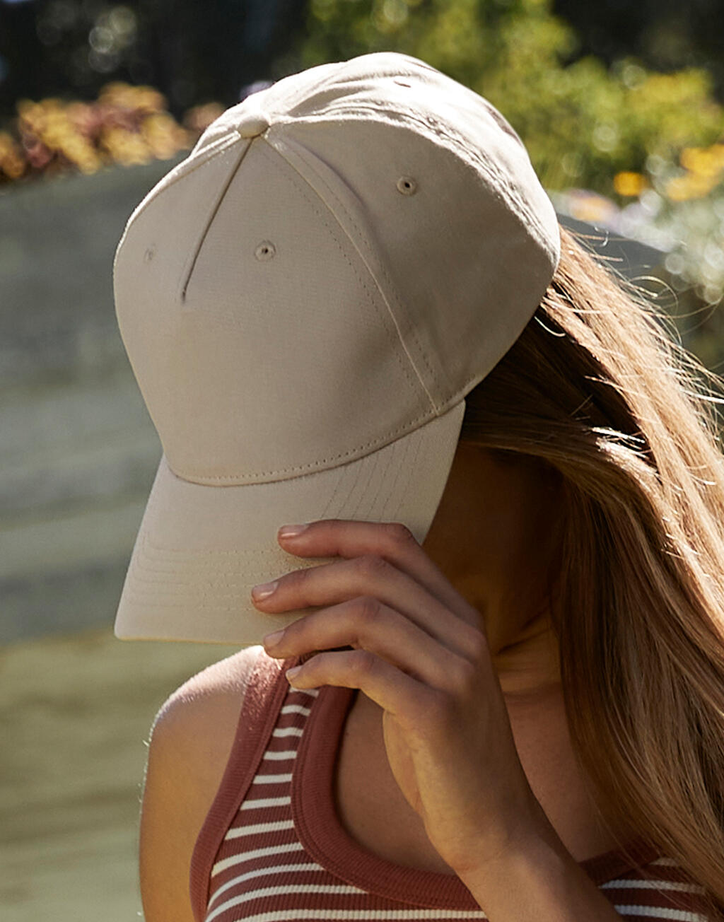  Beechfield Gorra Orgánica 5 paneles