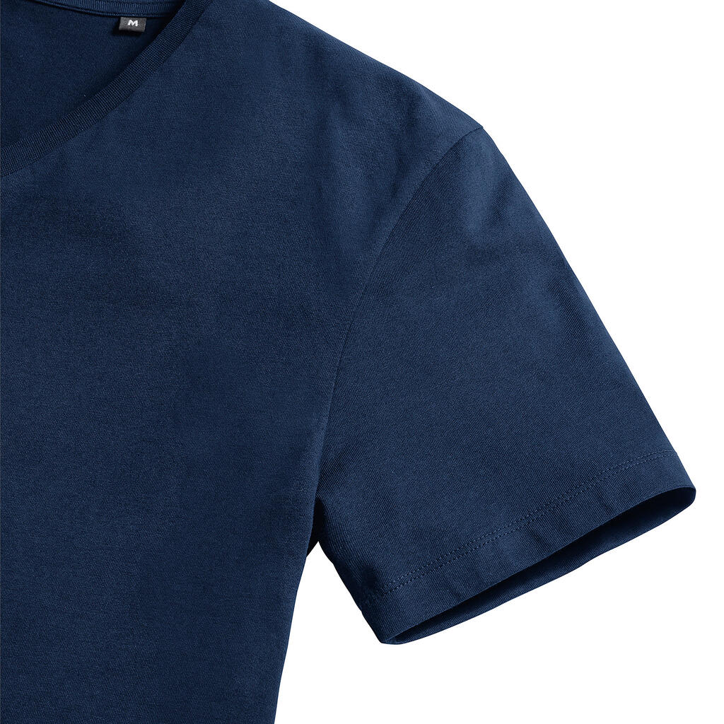  Russell Europe Camiseta orgánica Pure cuello V hombre 