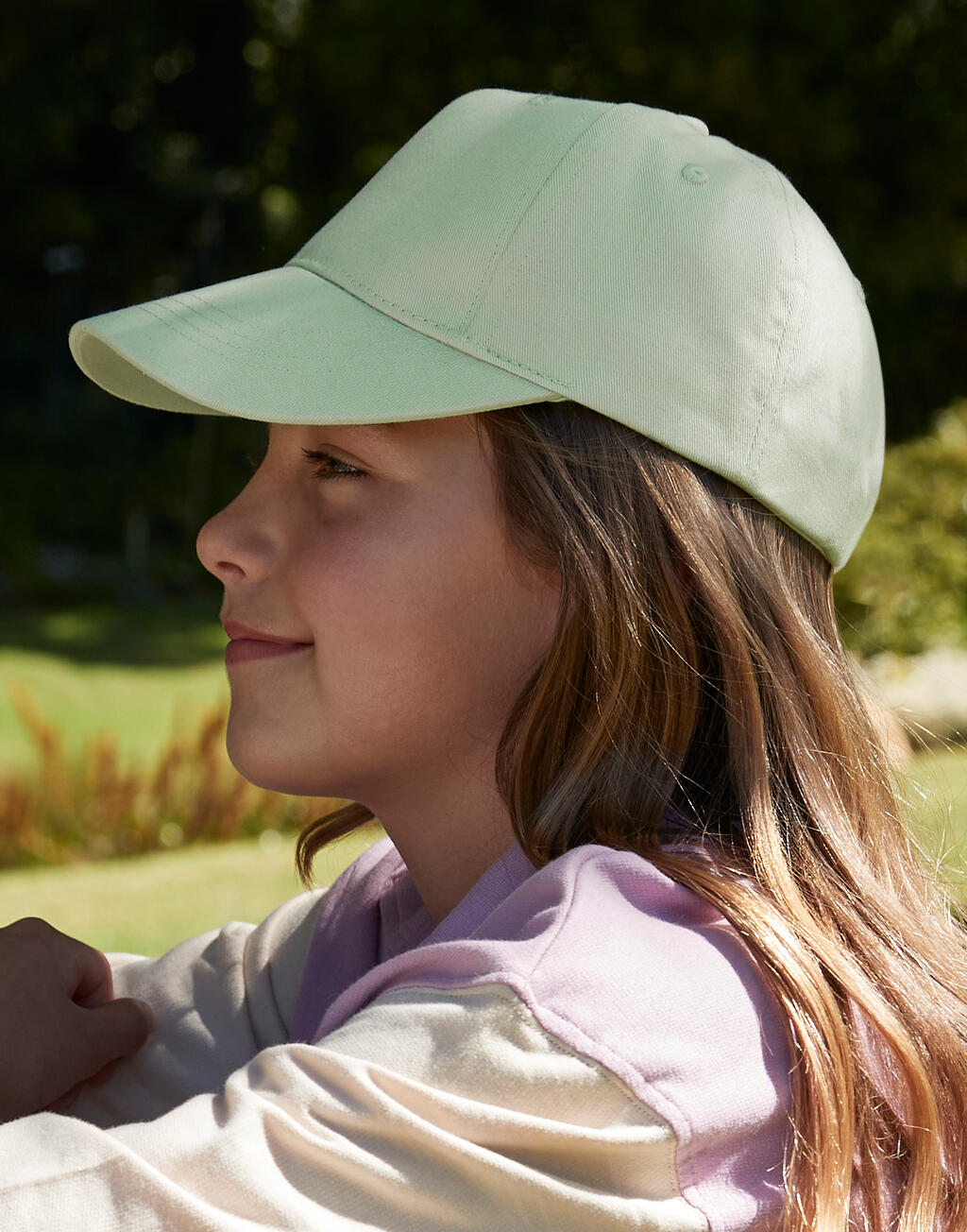  Beechfield Gorra Orgánica 5 paneles Junior