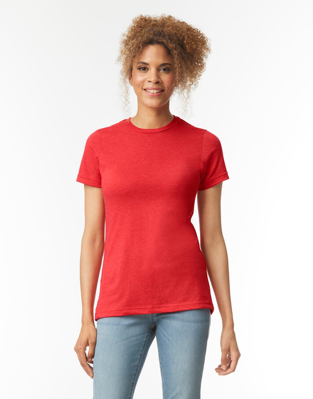  Gildan Camiseta Softstyle CVC mujer