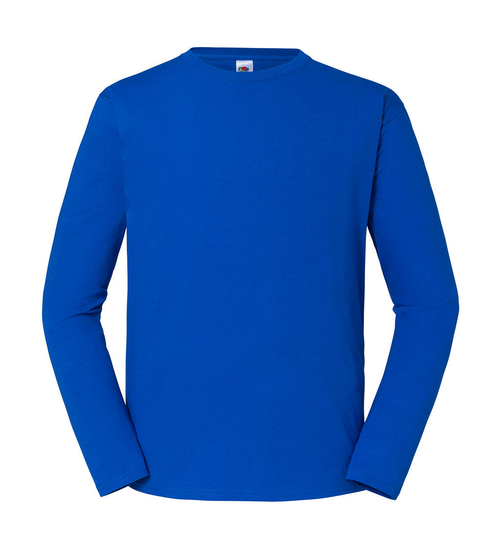 Camiseta Premium Manga Larga Iconic 195 Royal Blue