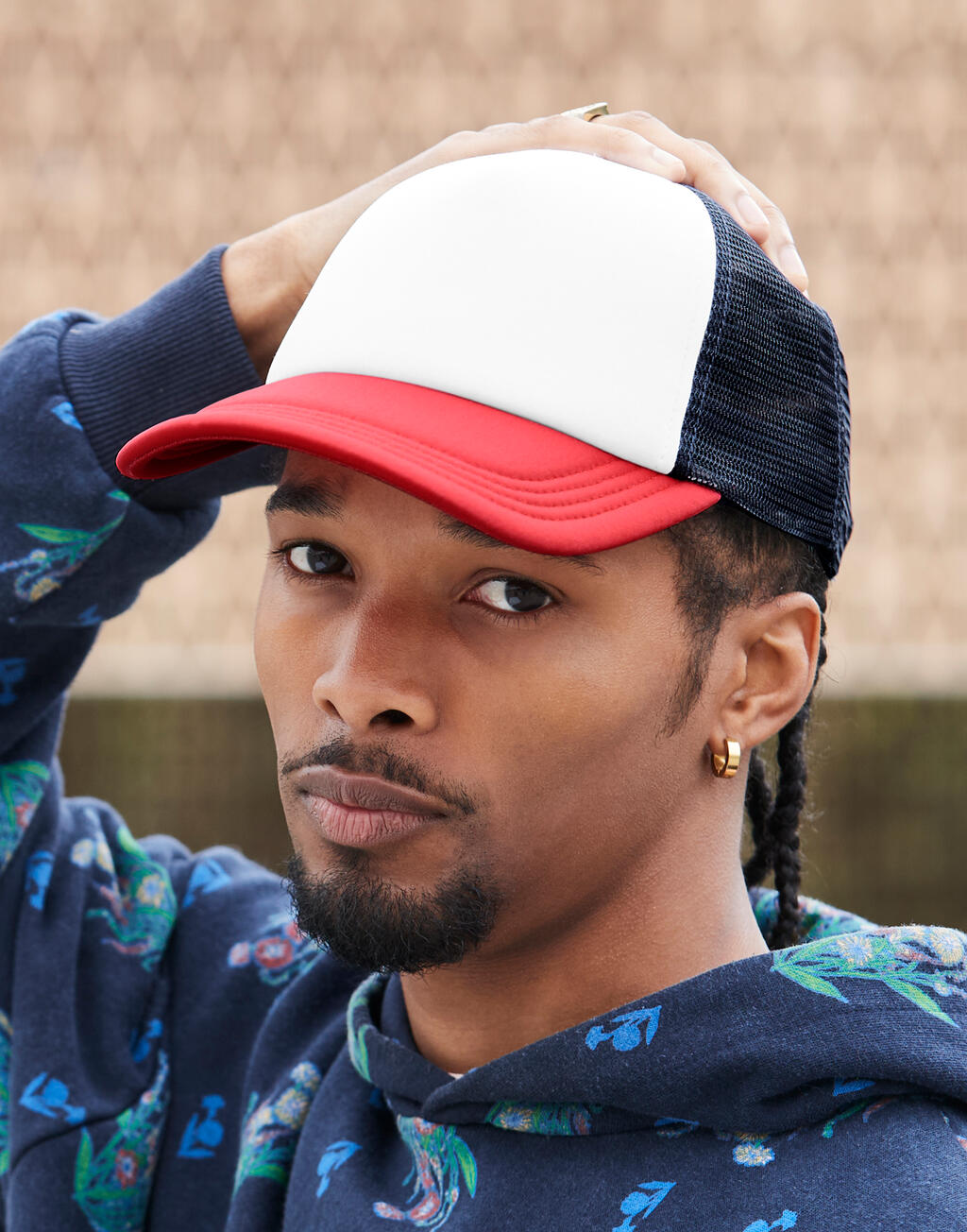  Beechfield Gorra Trucker Retro de 5 paneles