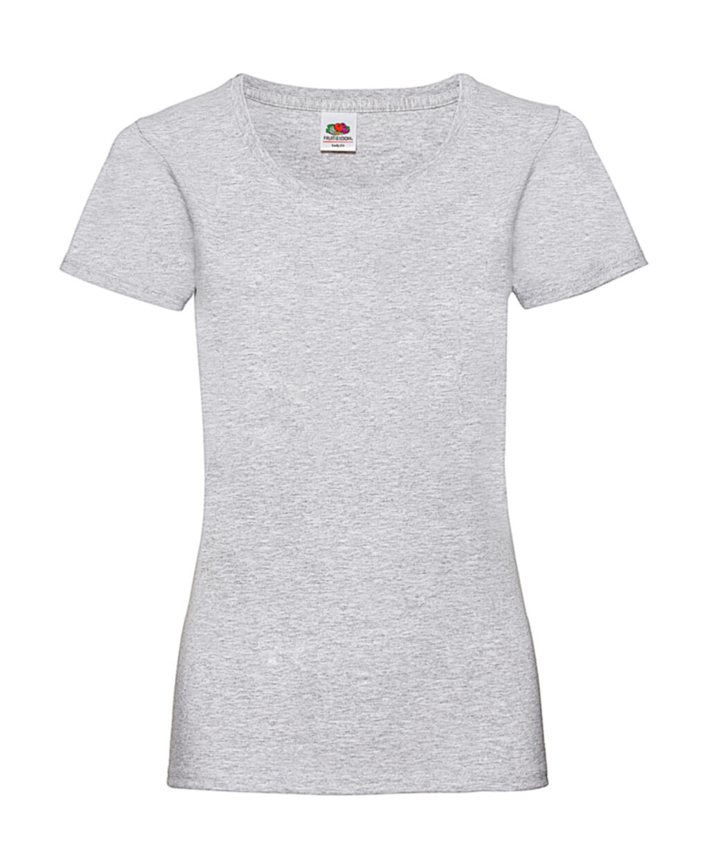 Camiseta Valueweight corte femenino Heather Grey