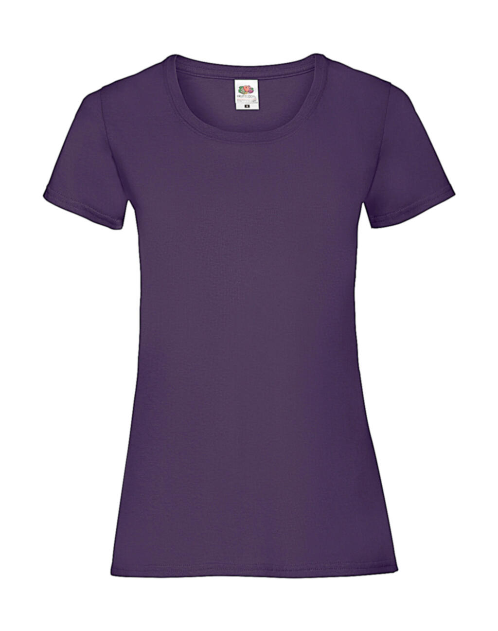 Camiseta Valueweight corte femenino Purple