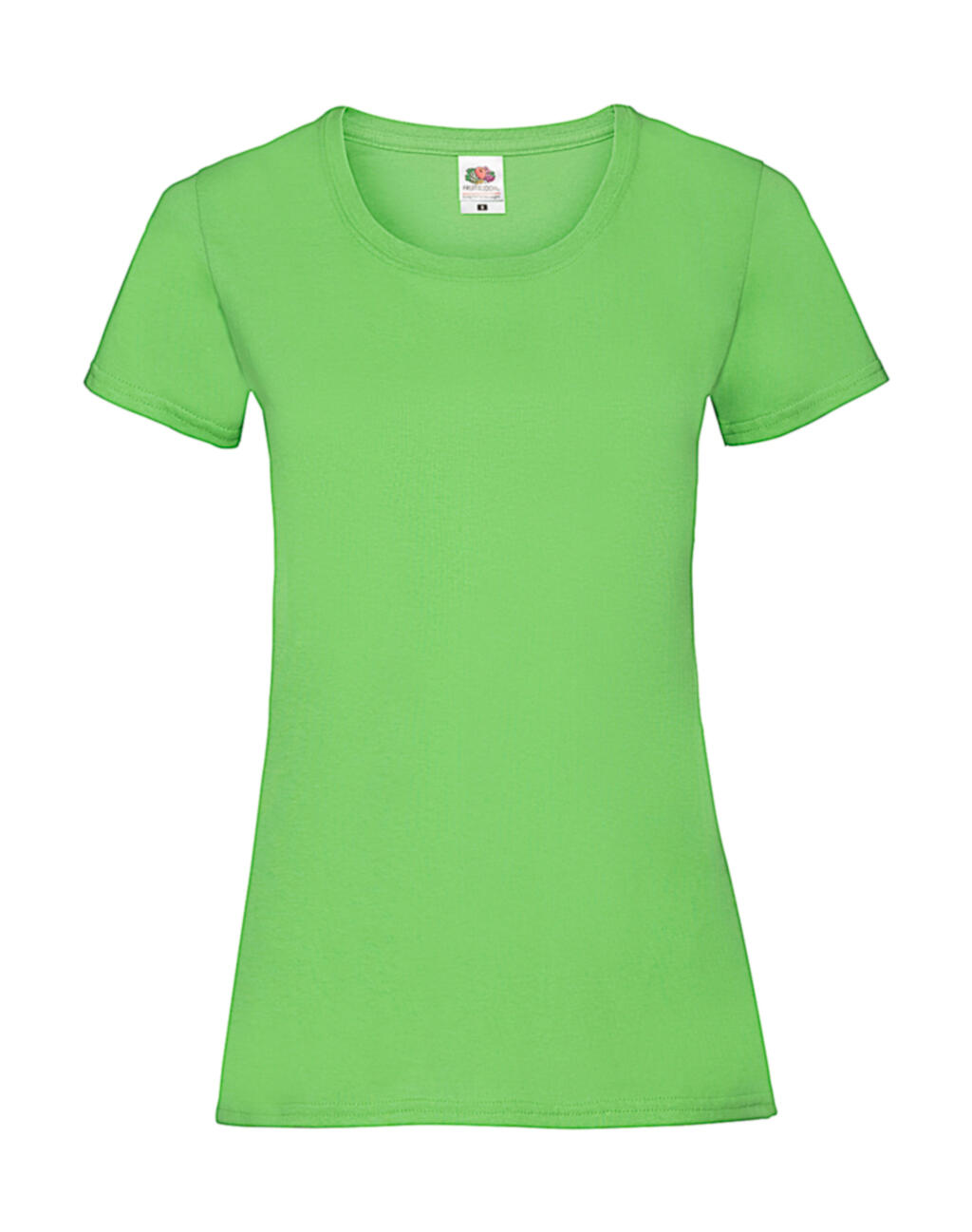 Camiseta Valueweight corte femenino Lime Green
