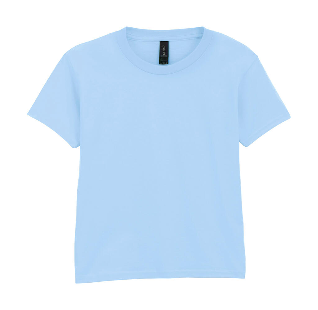 Camiseta Softstyle ring-spun Niño  Light Blue