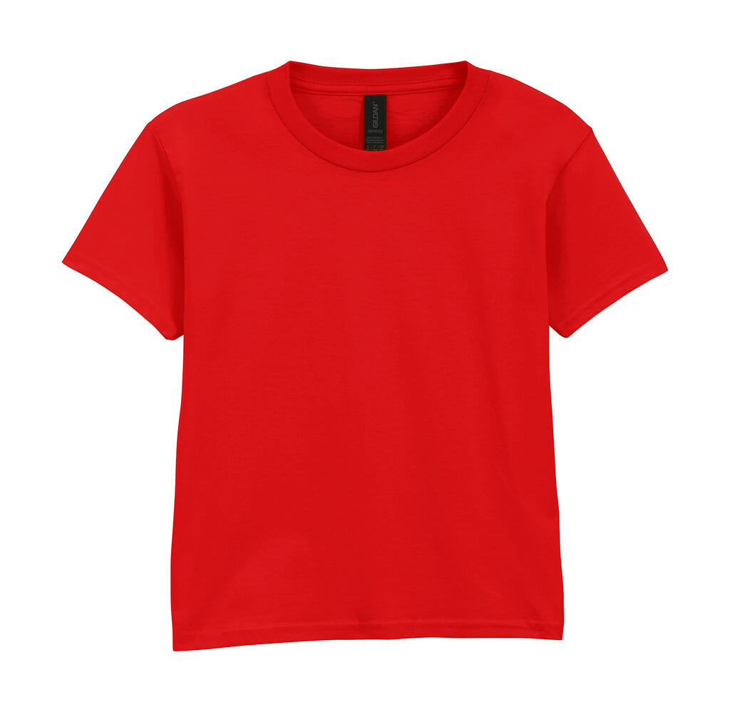 Camiseta Softstyle ring-spun Niño  Red