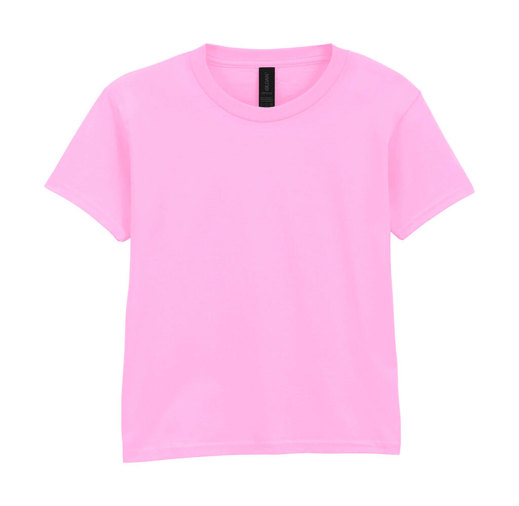 Camiseta Softstyle ring-spun Niño  Light Pink