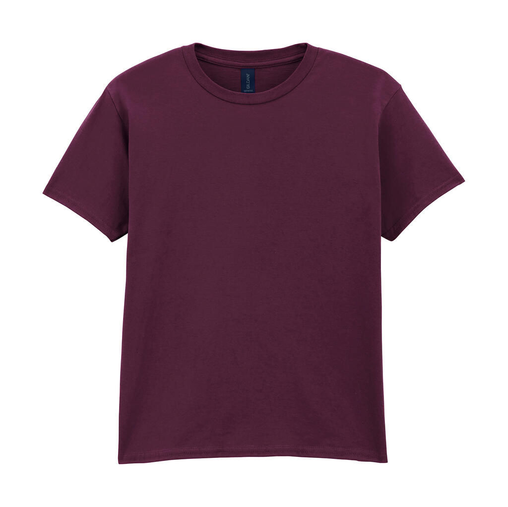 Camiseta Softstyle ring-spun Niño  Maroon