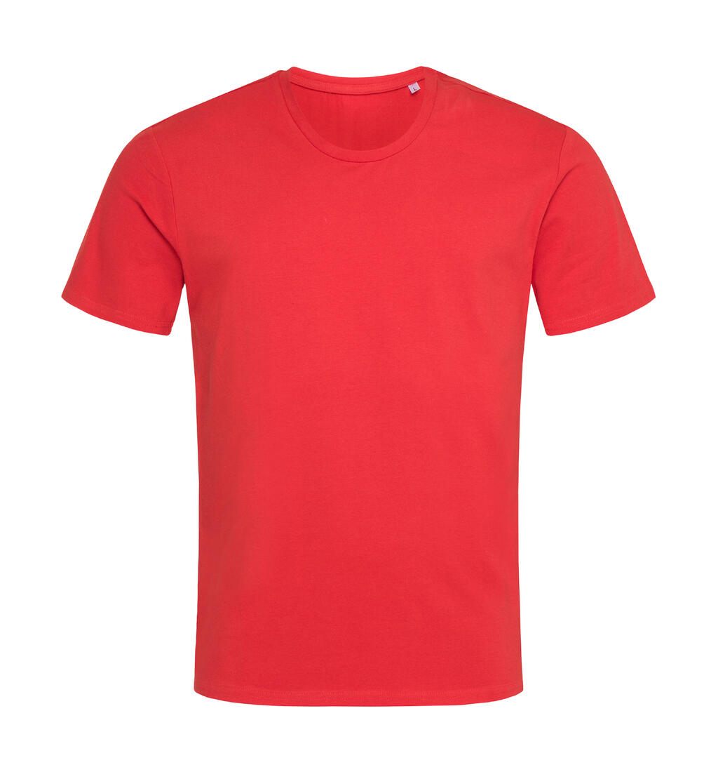 Stretch-T Relaxed for men Scarlet Red