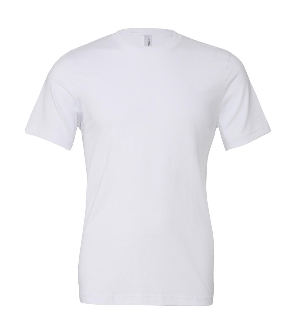 Camiseta triblend 135gr manga corta unisex Solid White Triblend