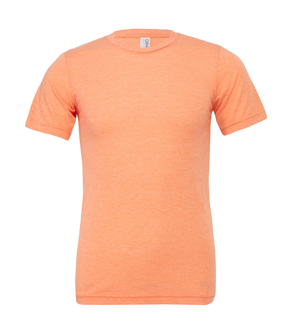 Camiseta triblend 135gr manga corta unisex Orange Triblend