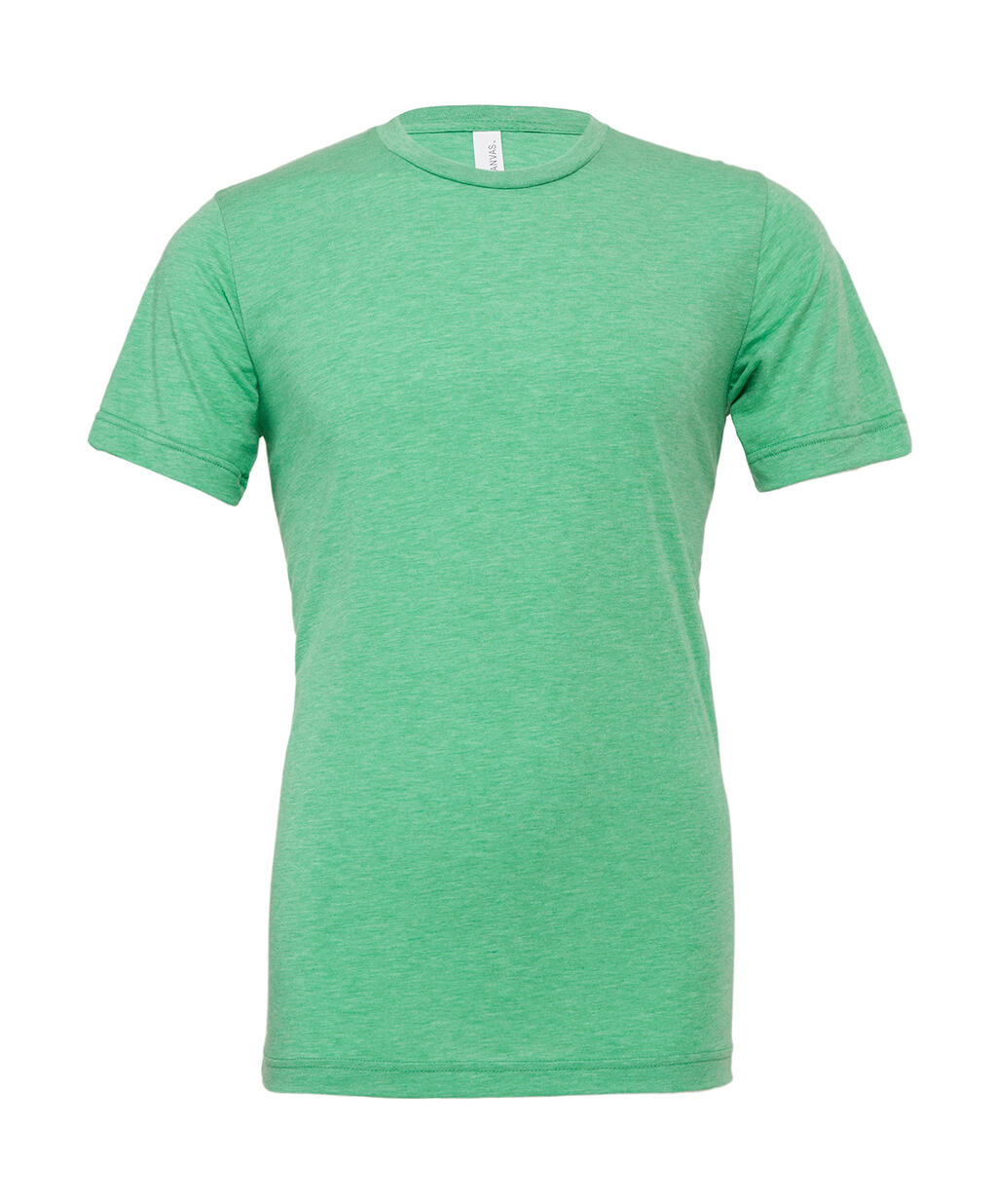 Camiseta triblend 135gr manga corta unisex Green Triblend