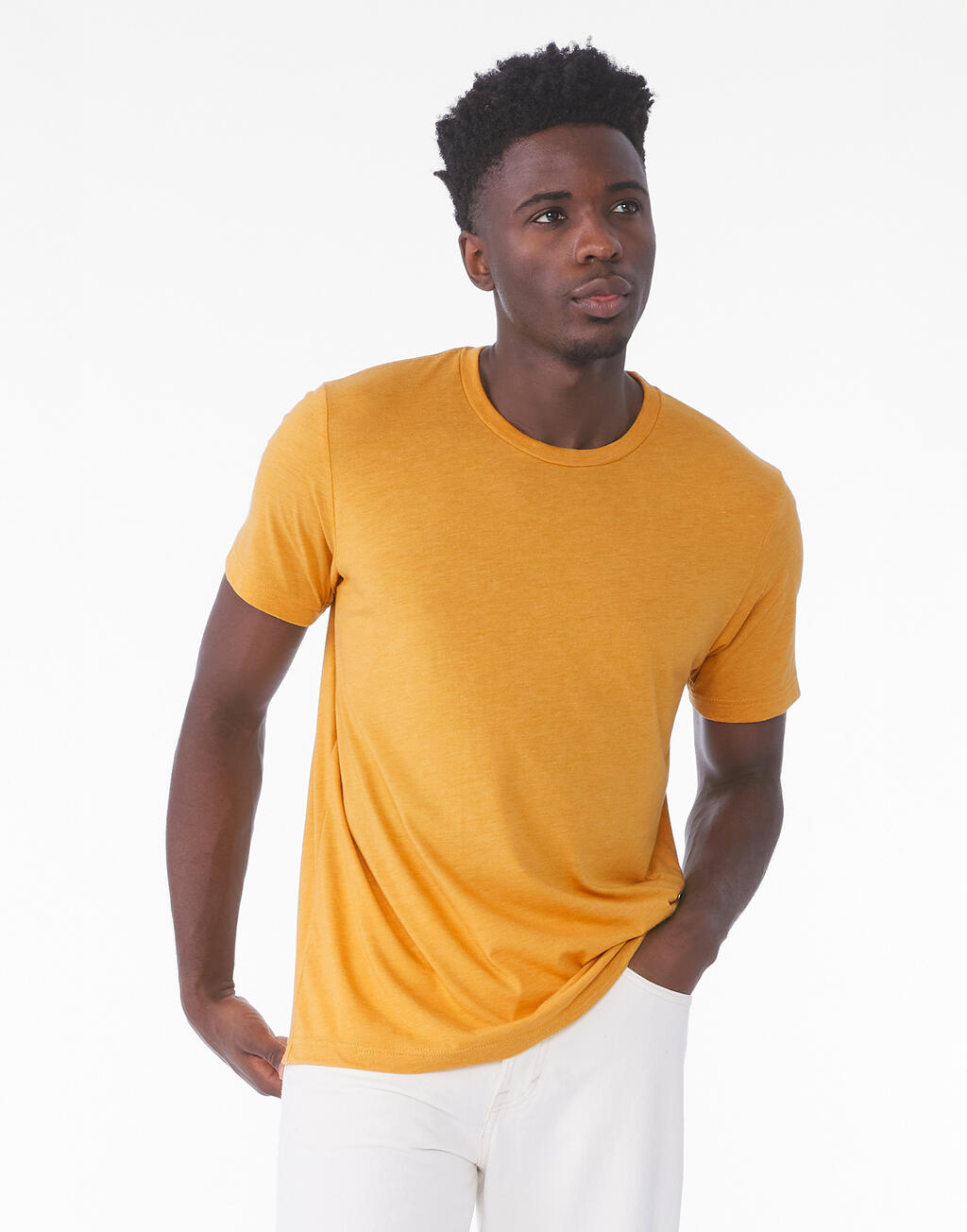  Bella Camiseta triblend 135gr manga corta unisex