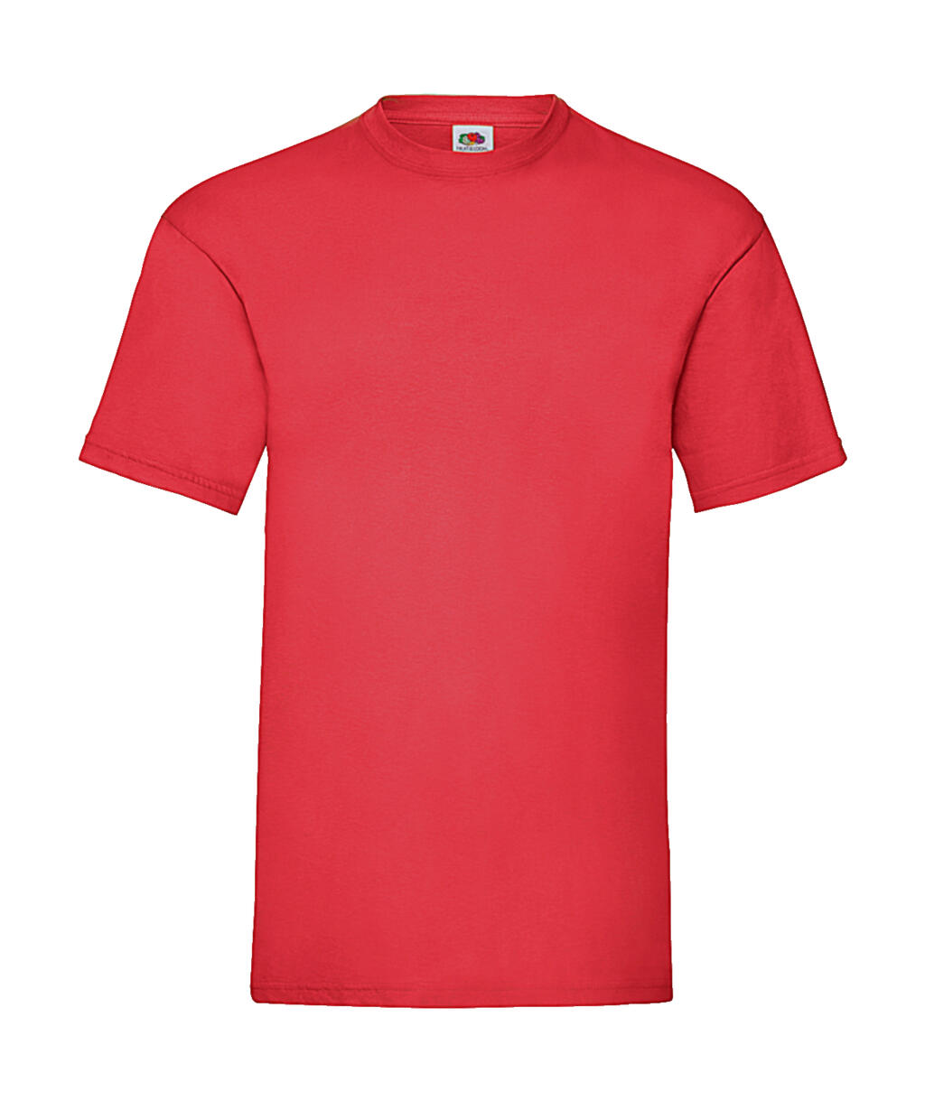 Camiseta Valueweight 165 gr Red