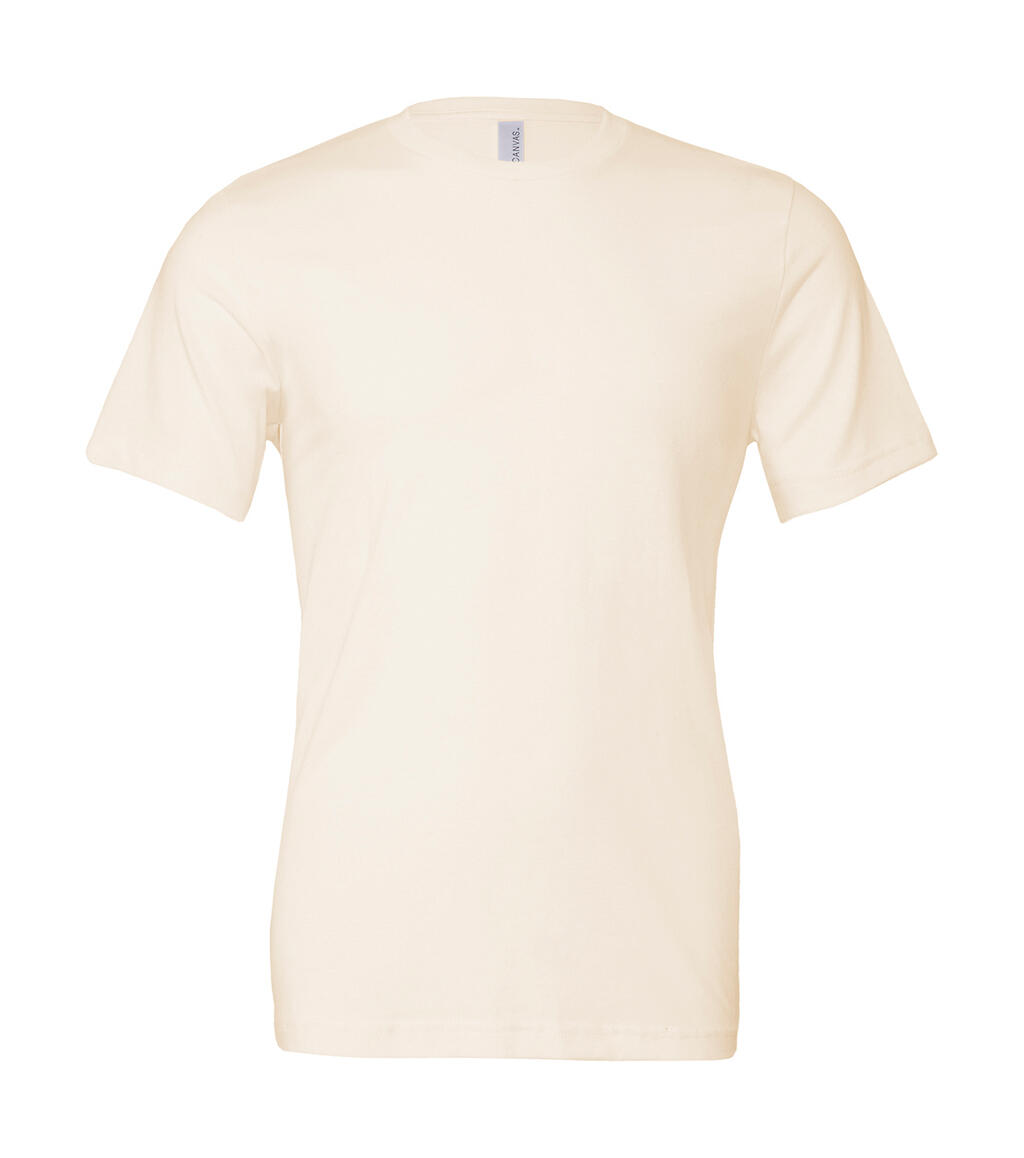 Camiseta Jersey manga corta unisex  Natural