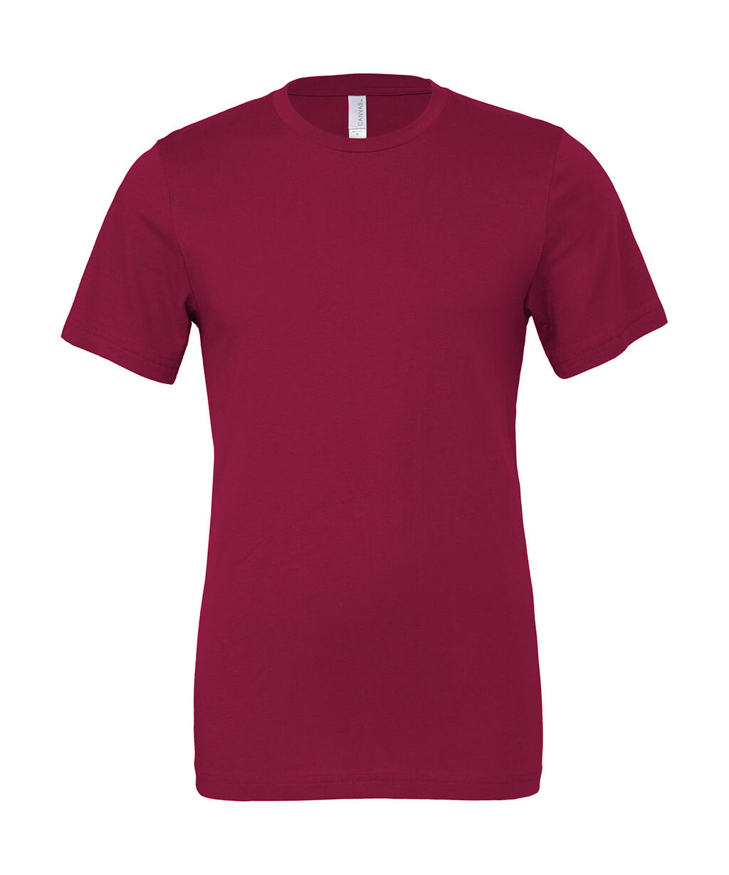 Camiseta Jersey manga corta unisex  Maroon