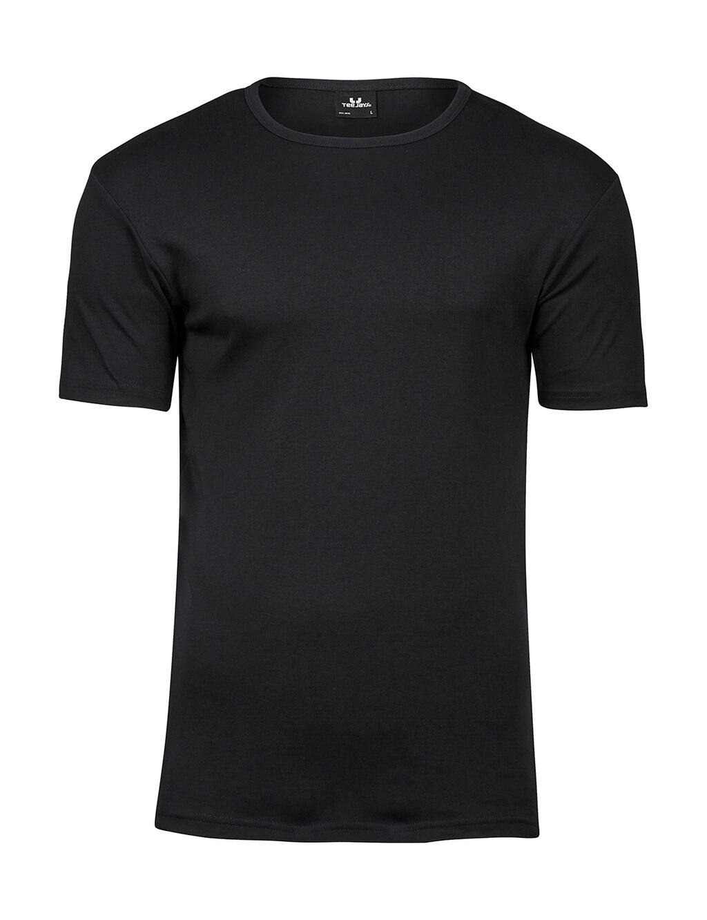 Camiseta orgánica Interlock hombre Black