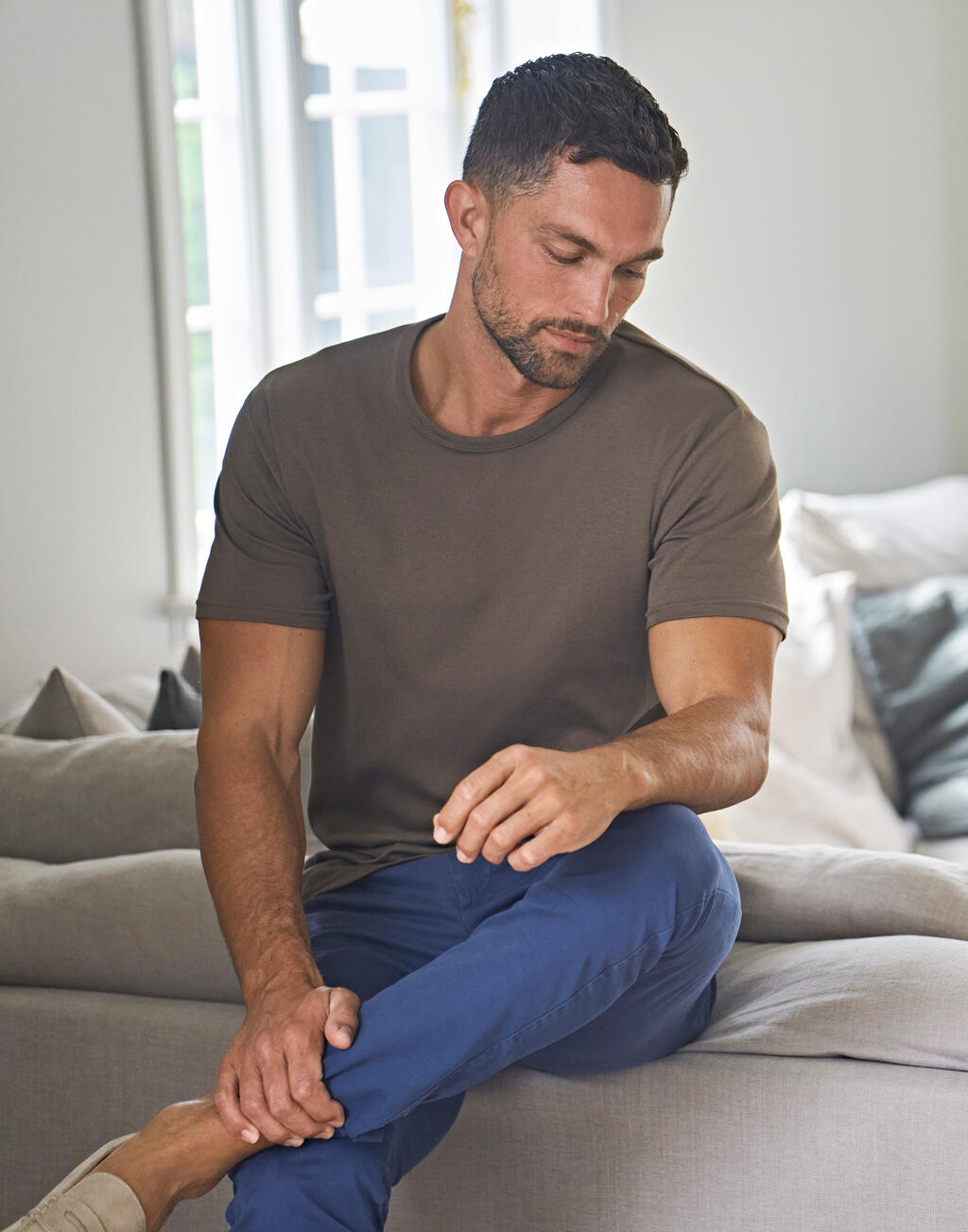 Camiseta orgánica Interlock hombre - vista 1