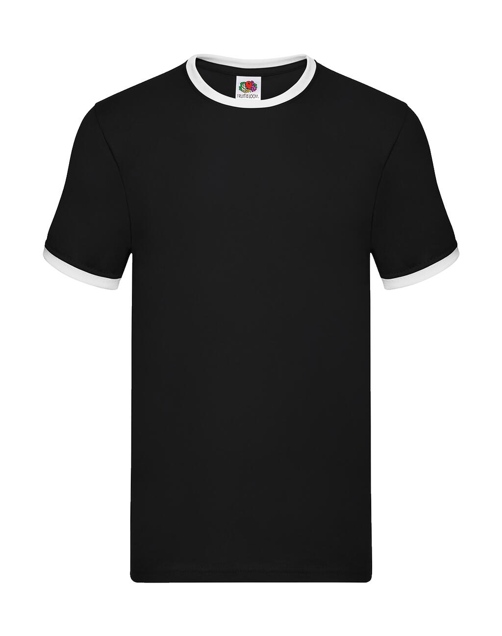 Camiseta Ringer Black/White