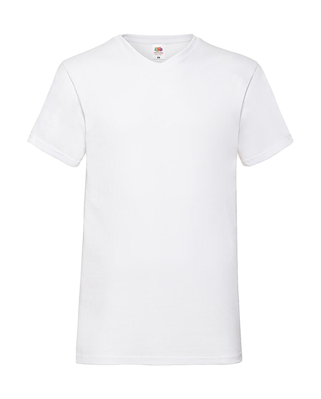 Camiseta cuello V Valueweight  White