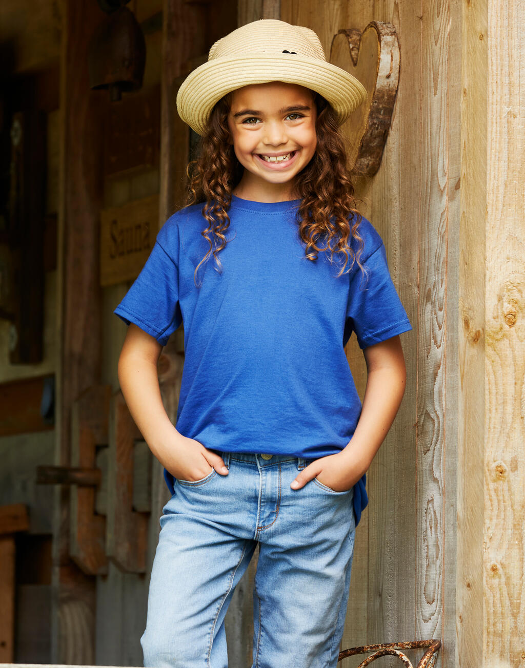  Fruit of the Loom Camiseta Iconic 195 T niños
