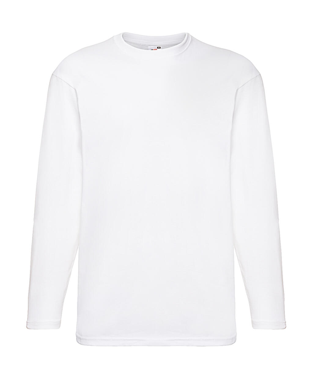 Camiseta Value Weight manga larga White