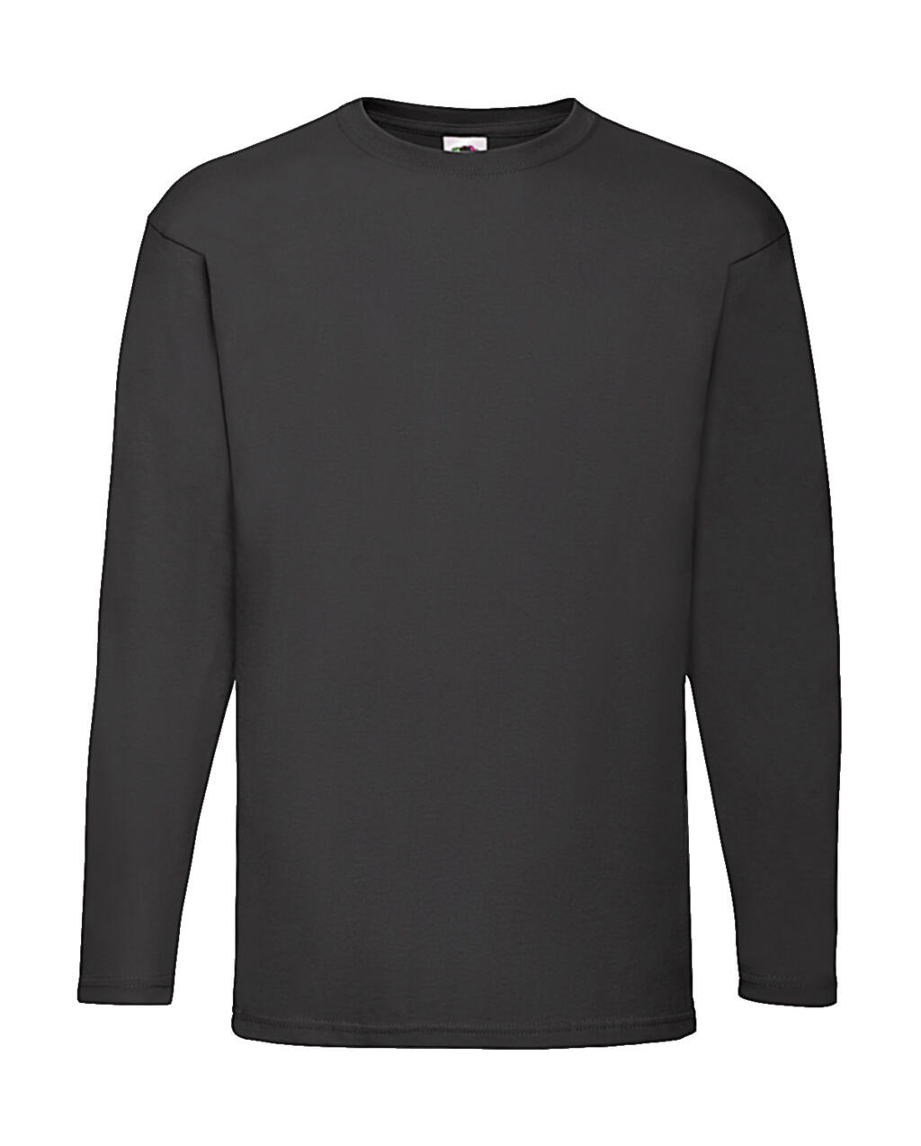 Camiseta Value Weight manga larga Black