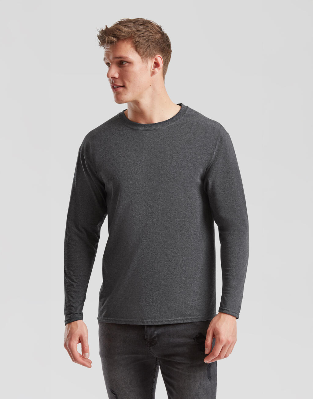  Fruit of the Loom Camiseta Value Weight manga larga