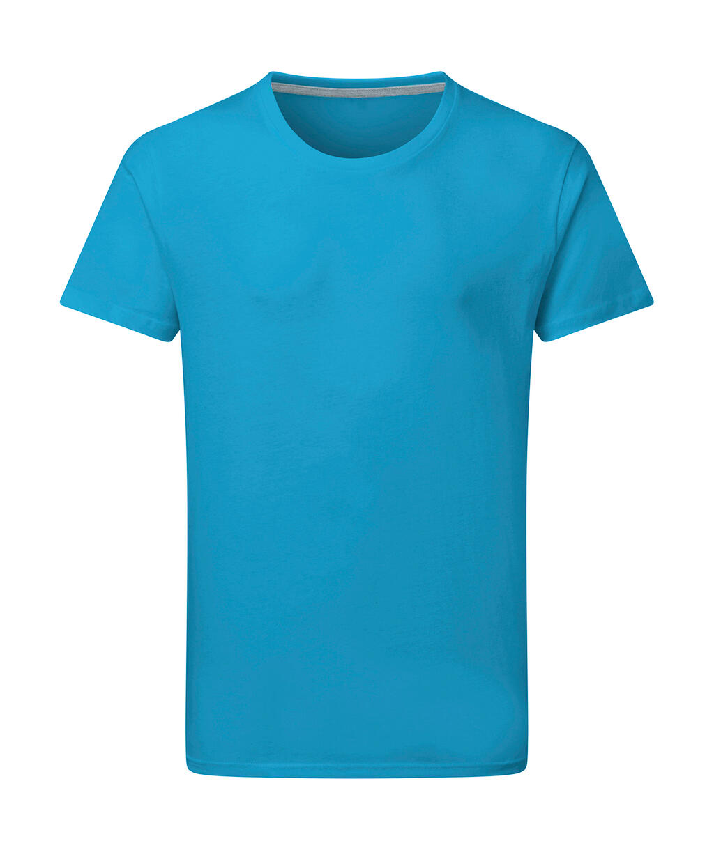 Camiseta Signature sin etiqueta Turquoise