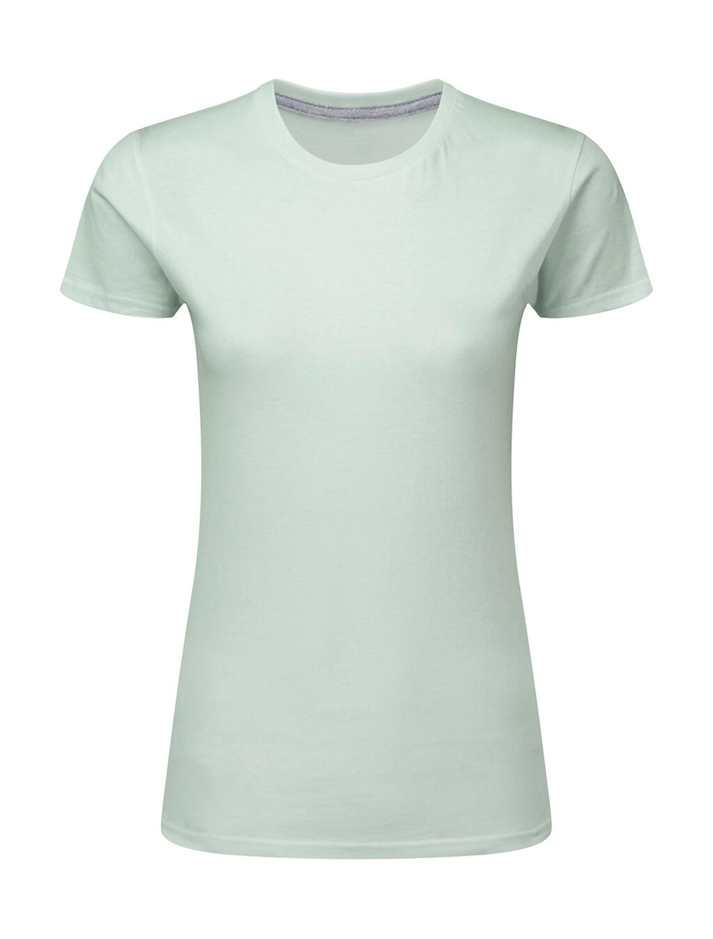 Camiseta mujer Perfect Print sin etiqueta Mercury Grey