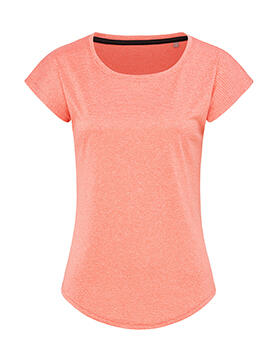 Camiseta deporte Move reciclado mujer  Coral Heather