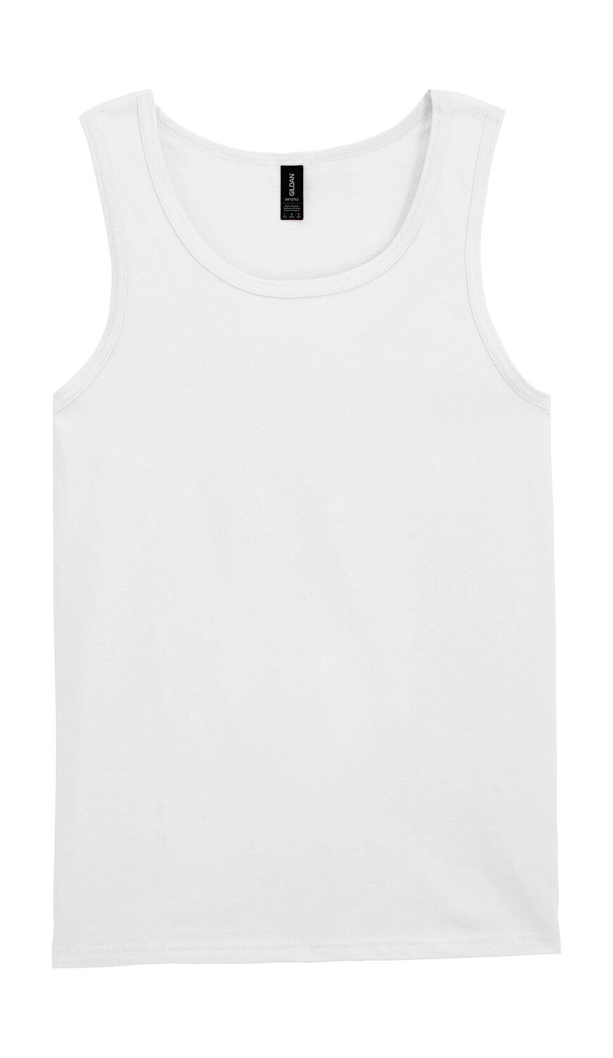 Camiseta atleta Adulto Tank White
