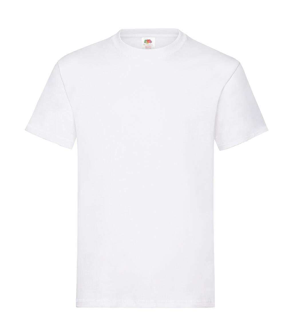 Camiseta algodón Heavy T White
