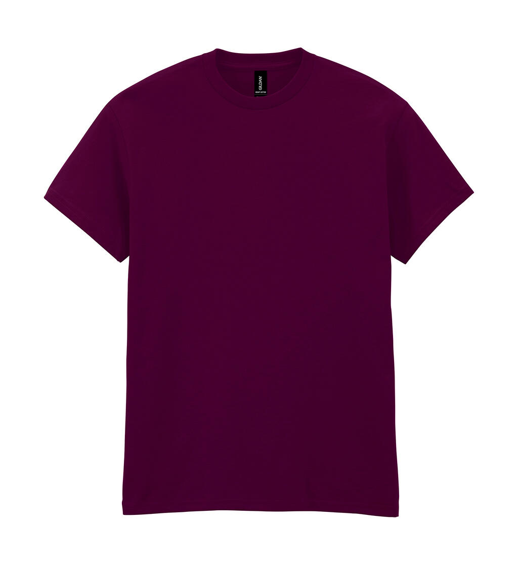 Camiseta Heavy Adulto Maroon