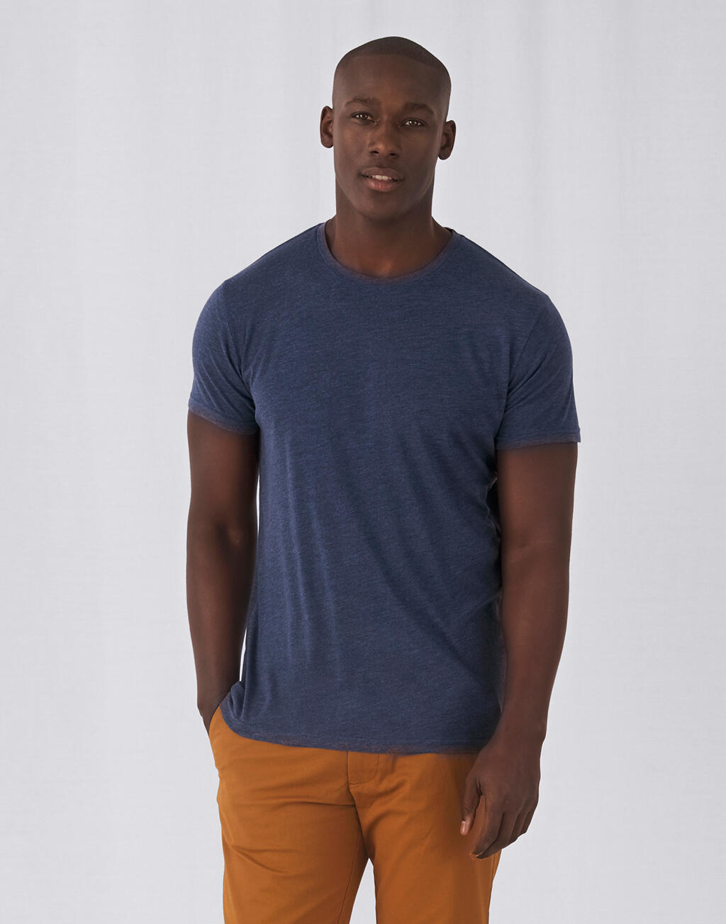  B & C Camiseta Triblend/men