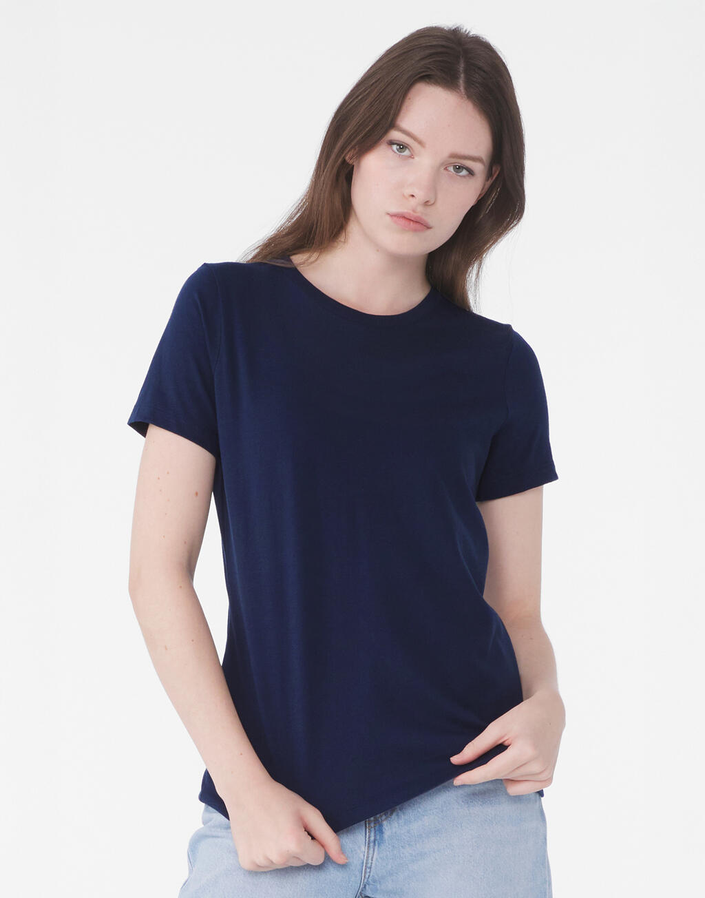 Camiseta Relaxed manga corta mujer  - vista 2