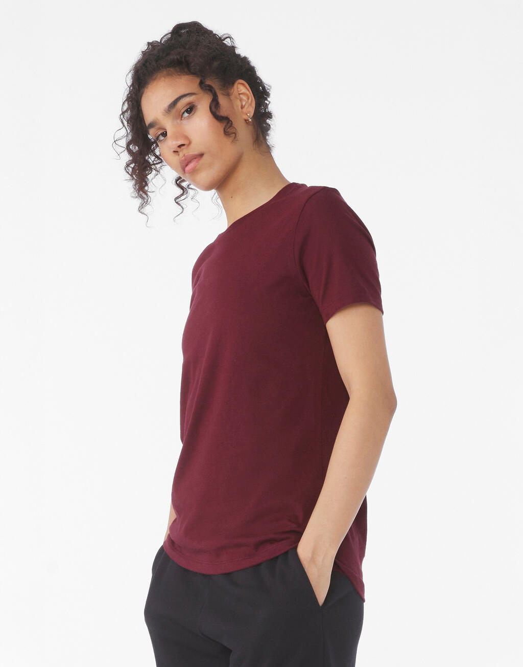 Camiseta Relaxed manga corta mujer  - vista 5