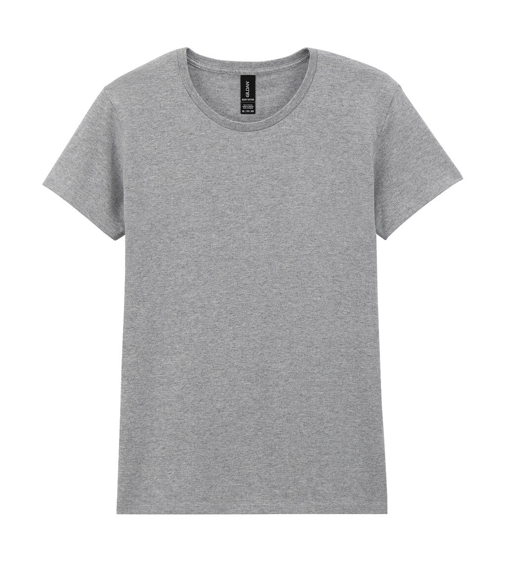 Camiseta Heavy Cotton mujer Sport Grey