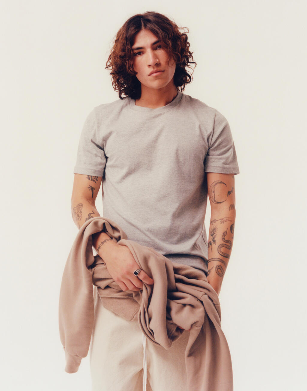 Camiseta unisex heather CVC - vista 6