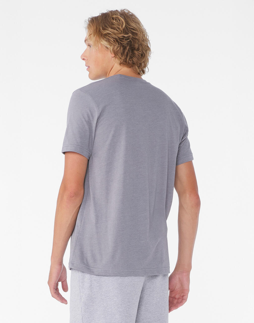 Camiseta unisex heather CVC - vista 3