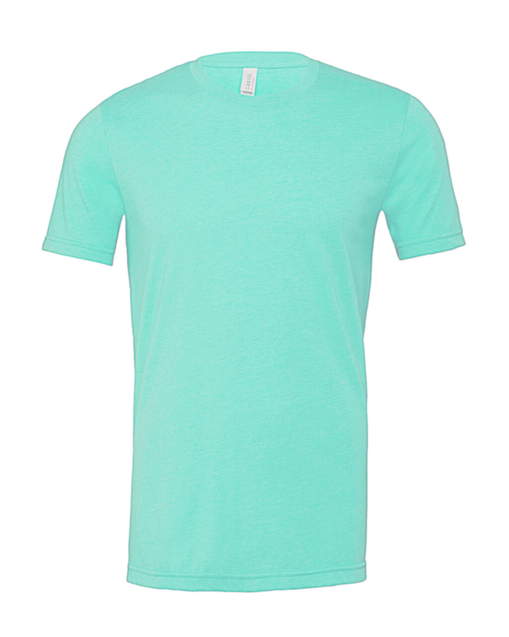 Camiseta unisex heather CVC Heather Mint