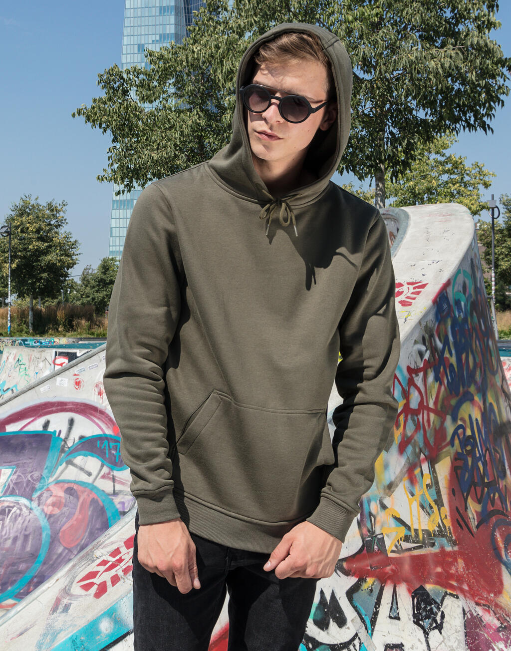  Build Your Brand Heavy Hoody