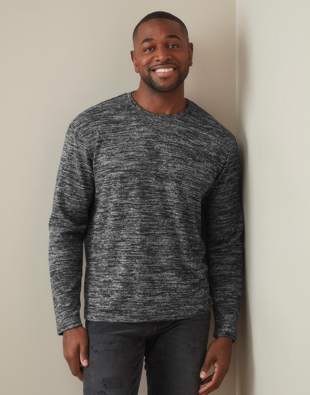  Stedman Sudadera de punto manga larga hombre