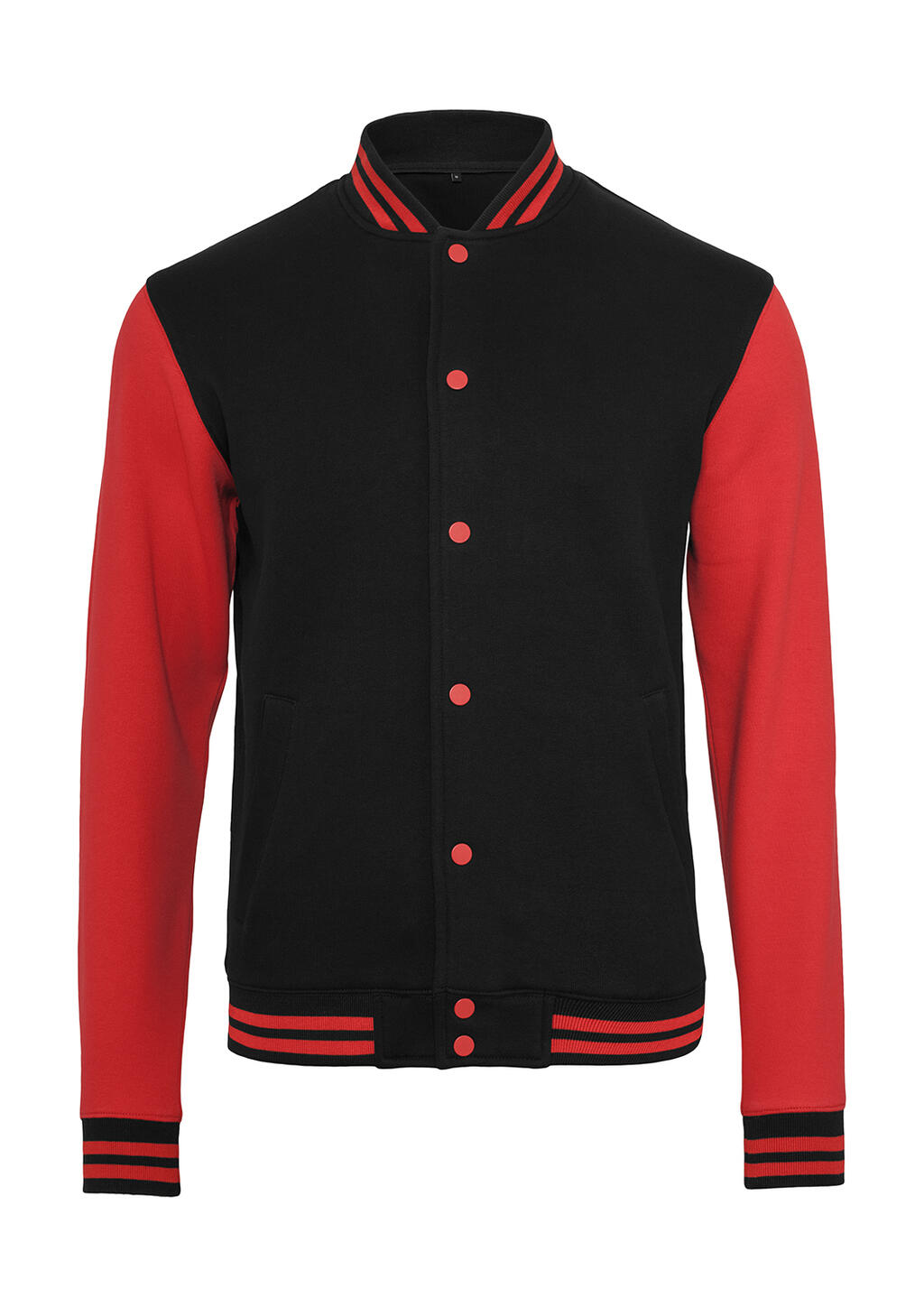 Sweat College Jacket Black/Red