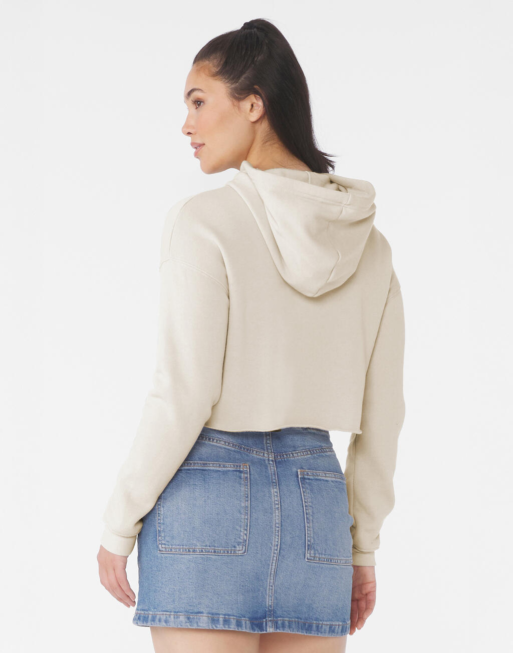 Sudadera corta Mujer Fleece - vista 2